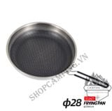  Chảo Inox chống dính quai gấp gọn tiện dụng 