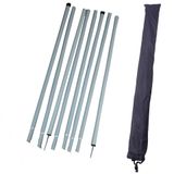  Bộ trụ 2 cây chống tăng lều phi 16mm,19mm, 25mm kèm túi đựng cắm trại dã ngoại 