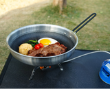  Chảo Inox chống dính quai gấp gọn tiện dụng 