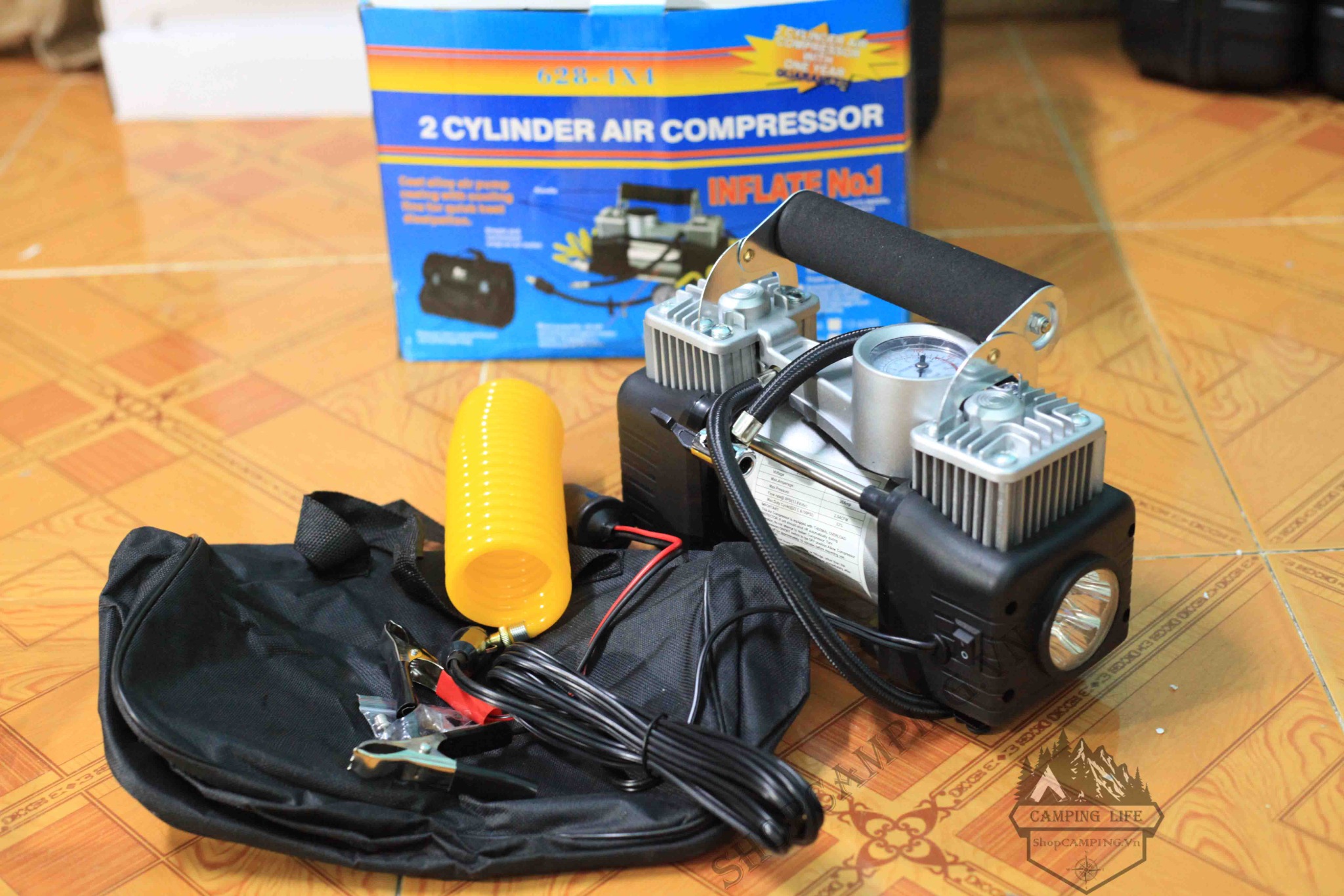 Compresor de Aire Portátil 4x4: Potencia y Portabilidad para Cualquier Terreno - Compresor De Aire Portatil 4x4