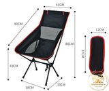  Ghế thư giãn gấp gọn khung thép chịu lực, ghế câu cá, cắm trại, du lịch, dã ngoại 