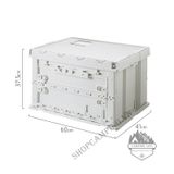  Thùng đựng đồ Nhật SHIMOYAMA 19L/75L, thùng nhựa gấp gọn dã ngoại cắm trại 