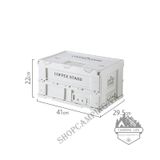  Thùng đựng đồ Nhật SHIMOYAMA 19L/75L, thùng nhựa gấp gọn dã ngoại cắm trại 