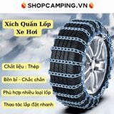 Xích thoát lầy , xích quấn lốp bánh xe dành cho offroad 