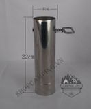  Lò sưởi, bếp sưởi củi Inox dành cho cắm trại dã ngoại 