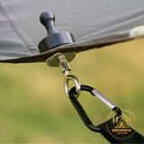  Móc khóa nam châm đa năng, bộ nam châm siêu hít cắm trại, dã ngoại 