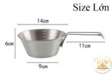 Chén inox gấp gọn, bát inox 304 có tay cầm gấp gọn, bát ăn dã ngoại, phượt, du lịch, cắm trại 