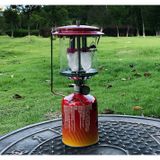 Đèn gas đôi 2 bấc đèn Campingmoon T8 