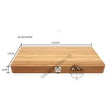  Bộ thớt gỗ đựng dao 4 món tiện lợi cho cắm trại, dã ngoại, picnic... 
