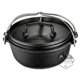  Nồi gang treo dã ngoại cắm trại đa năng Campingmoon DO-28 