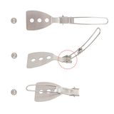 Thìa gấp bằng inox 304 gọn nhẹ, cắm trại dã ngoại 
