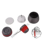  Bộ ấm pha cà phê dã ngoại,cắm trại cao cấp,Ấm Moka pot pha cà phê espresso Alocs kèm 1 cốc 