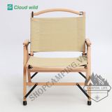  Ghế xếp gỗ sồi cắm trại,dã ngoại 