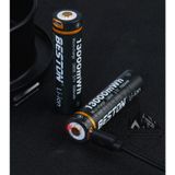  Pin sạc BESTON 18670 3500mAh 70M-35 có mạch bảo vệ, tích hợp cổng sạc li-ion 3.7v 