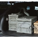  Thùng đựng đồ Nhật SHIMOYAMA 19L/75L, thùng nhựa gấp gọn dã ngoại cắm trại 