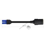  Cáp chuyển Jack EC5 sang lỗ cắm tẩu thuốc 
