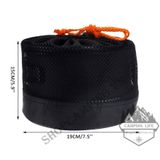  Bộ nồi xếp gọn 15 món siêu nhẹ đi phượt, dã ngoại cắm trại DS 508 