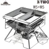  Bếp nướng dã ngoại gấp gọn CHÍNH HÃNG Campingmoon X-TWO 