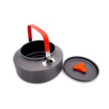  Ấm nấu nước mini hợp kim nhôm bền đẹp, nhỏ gọn, ấm nấu cho cắm trại leo núi 