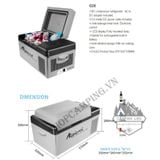  Tủ lạnh C20 20Lít CHÍNH HÃNG Alpicool ,trong nhà tiện lợi (đầy đủ phụ kiện có app điều khiển qua điện thoại) 