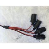  Cáp Chia Đầu Tẩu Sạc Trên ôtô 1 ra 4/ 1 ra 3(công suất cao 200w) 
