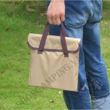  Kiềng bếp gấp gọn inox 304 dày nấu nướng, khung bếp chắn gió điều chỉnh độ cao dã ngoại cắm trại 