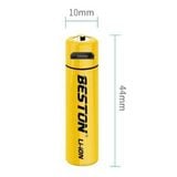  Pin tiểu sạc AA/AAA Beston 1.5V 3500mWh/800mWh cao cấp sạc nhanh trực tiếp bằng cổng micro USB 