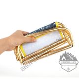  Ghế xếp dã ngoại CLS hợp kim nhôm, ghế gấp gọn mini thổ cẩm gọn nhẹ bỏ túi, balo đi phượt, cắm trại 