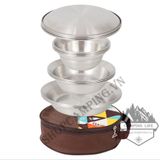  BỘ CHÉN DĨA CLS CAO CẤP 16 MÓN INOX 201 