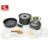  Bộ nồi cắm trại kèm ấm nước DS 308 (đầy đủ phụ kiện) 