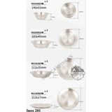  BỘ CHÉN DĨA CLS CAO CẤP 16 MÓN INOX 201 