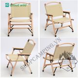  Ghế xếp gỗ sồi cắm trại,dã ngoại 