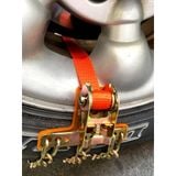  Xích thoát lầy quấn lốp xe, xích gắn bánh xe oto chống trơn trượt đi offroad, cắm trại dã ngoại 