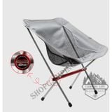  Ghế xếp cắm trại, ghế gấp gọn full nhôm dã ngoại chịu tải 120kg 