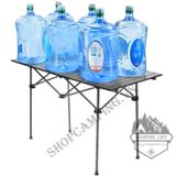  Bàn xếp dã ngoại, cắm trại mặt vân đá cẩm thạch, chịu lực lên đến 120kg 