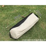  Ghế xếp khung nhôm màu kem dành cho câu cá, cắm trại, dã ngoại, glamping 