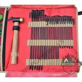  Túi đựng cọc lều cắm trại siêu bền, túi vải đựng dụng cụ dã ngoại 