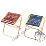  Ghế xếp dã ngoại CLS hợp kim nhôm, ghế gấp gọn mini thổ cẩm gọn nhẹ bỏ túi, balo đi phượt, cắm trại 
