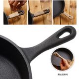  Chảo Gang Thô Đúc Thủ Công Kiểu Nhật Nguyên Khối Size 20/26 cm Chống Dính 