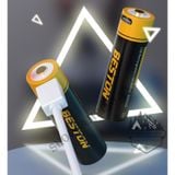  Pin tiểu sạc AA/AAA Beston 1.5V 3500mWh/800mWh cao cấp sạc nhanh trực tiếp bằng cổng micro USB 