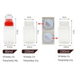  Bộ 10 hộp đựng gia vị CLS, lọ gia vị dã ngoại có túi đi phượt, cắm trại 