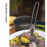  Thìa múc canh gấp gọn inox 304 