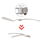  Thìa gấp bằng inox 304 gọn nhẹ, cắm trại dã ngoại 