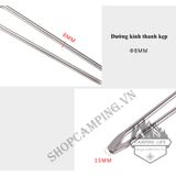  Kẹp gắp than, củi Inox Campingmoon MS-42 