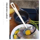  Thìa múc canh inox 304 gấp gọn 