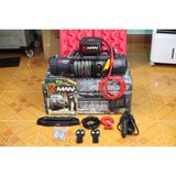 Tời điện cáp mềm xe bán tải, oto X-Man 12.000Lbs Full phụ kiện– giải pháp lý tưởng cho xe bán tải & SUV 