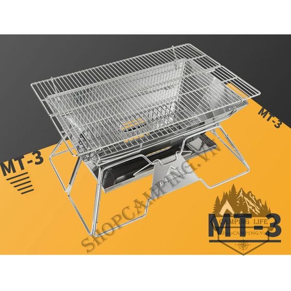  Bếp nướng dã ngoại cắm trại Campingmoon MT3 