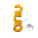  Set 10 dụng cụ căng dây lều hợp kim nhôm siêu nhẹ, móc khóa dây lều, tăng bạt cắm trại, dã ngoại 
