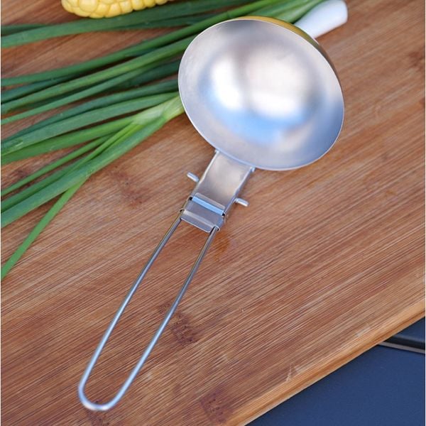  Thìa múc canh gấp gọn inox 304 