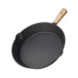  Chảo Gang Thô Đúc Thủ Công Kiểu Nhật Nguyên Khối Size 20/26 cm Chống Dính 